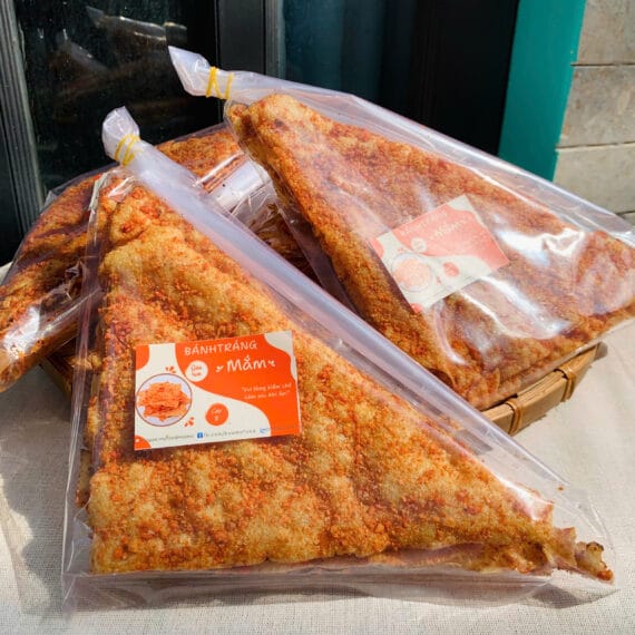 Bánh tráng Mắm Sa Tế Tôm Đà Lạt