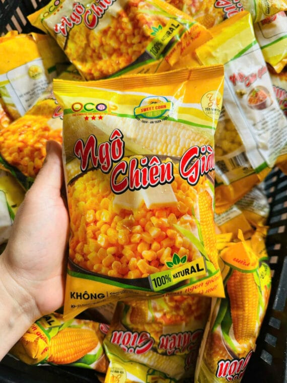 Bắp Ngô Chiên Giòn Hà Nội 500g
