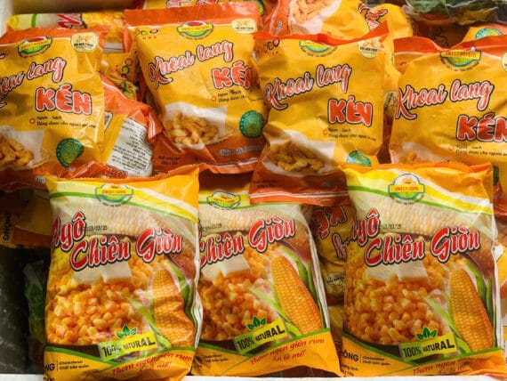 Bắp Ngô Chiên Giòn Hà Nội 500g