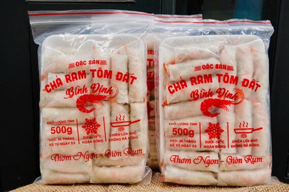Chả Ram Tôm Đất Bình Định