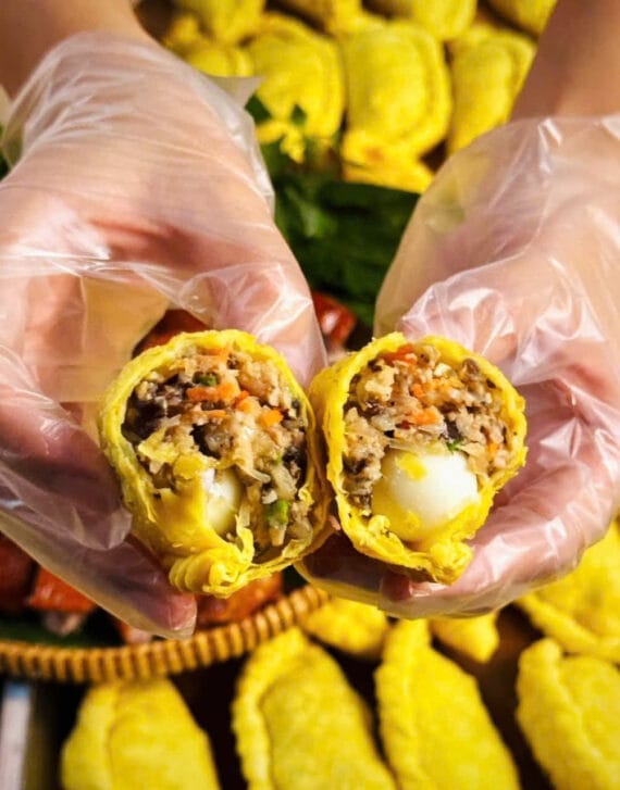 Bánh Gối Hà Nội kèm nước chấm (set 8 bánh)