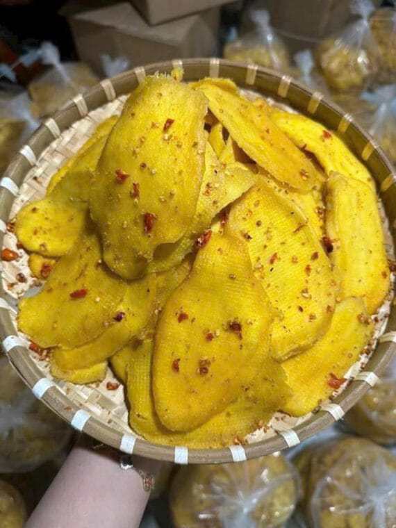Xoài Sấy Dẻo Muối Ớt