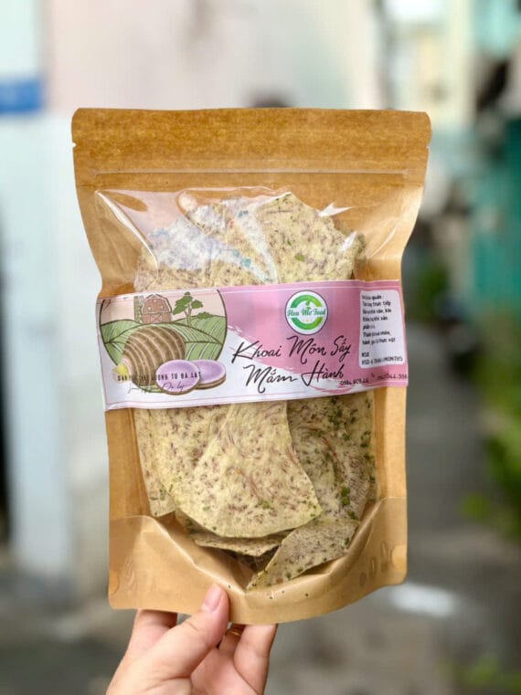 Khoai Môn Mắm Hành Đà Lạt