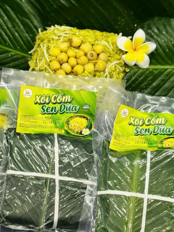 Xôi Cốm Hạt Sen Hà Nội