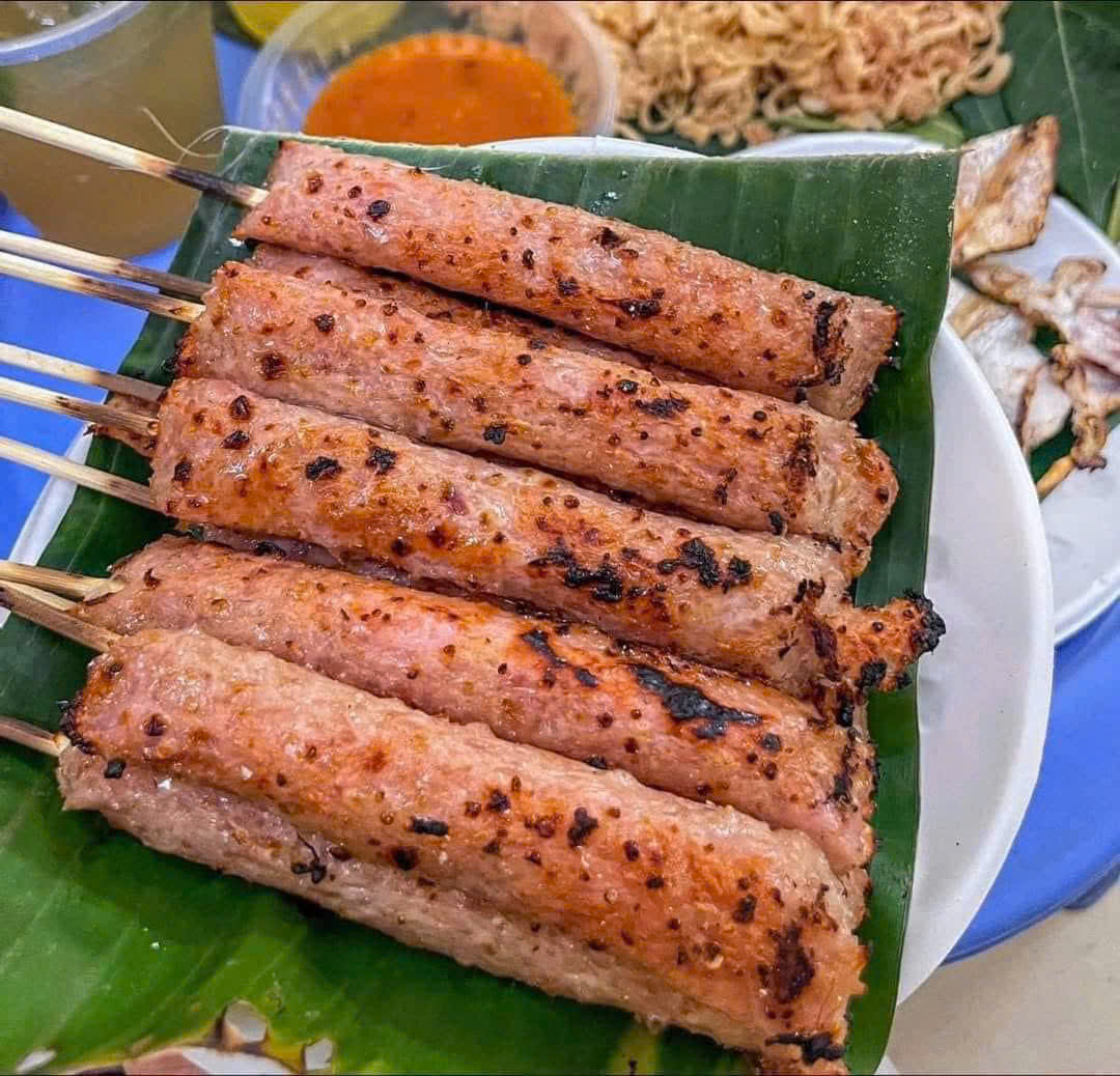 Nem Chua Nướng Ấu Triệu Hà Nội