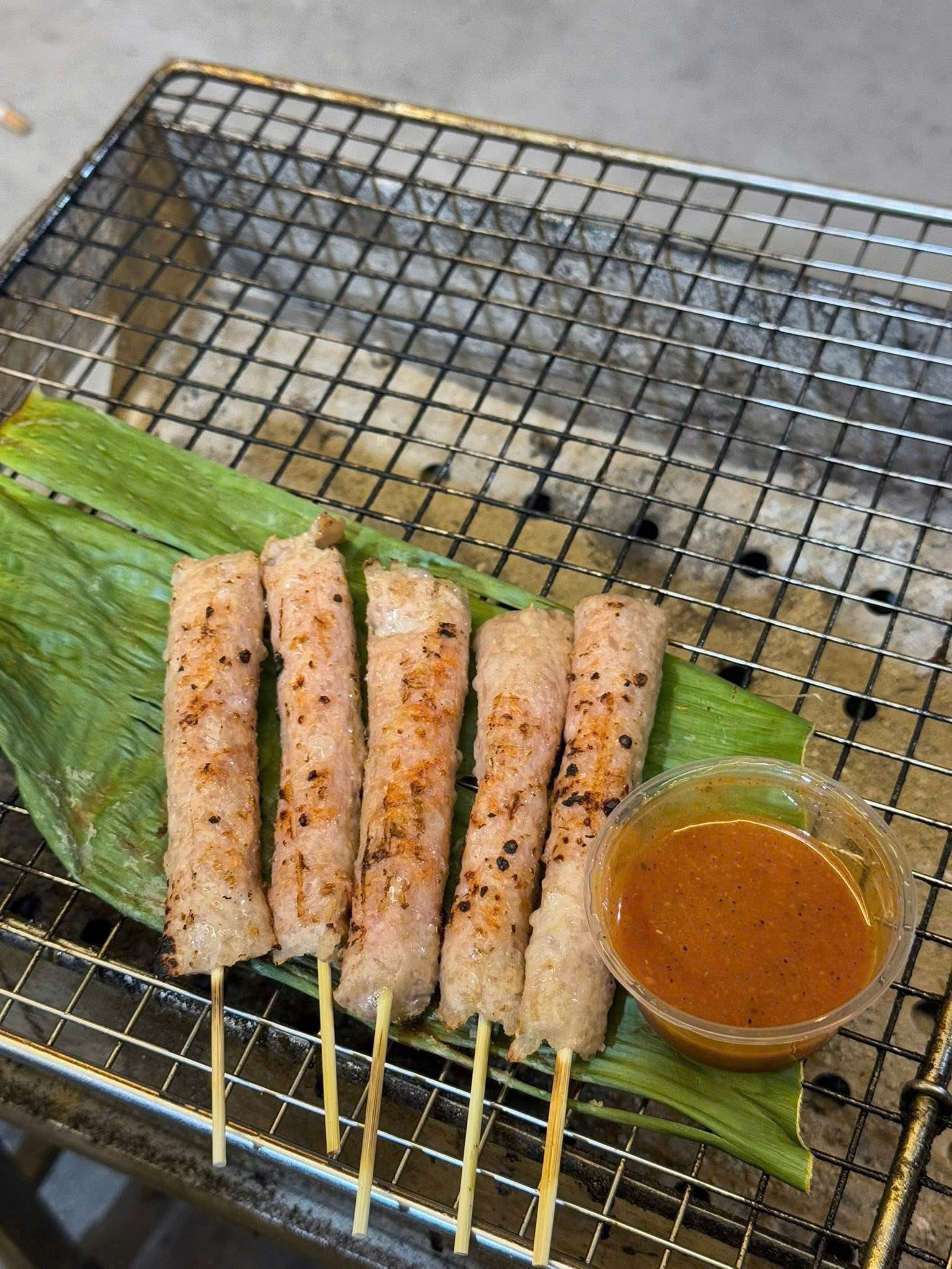 Nem Chua Nướng Ấu Triệu Hà Nội