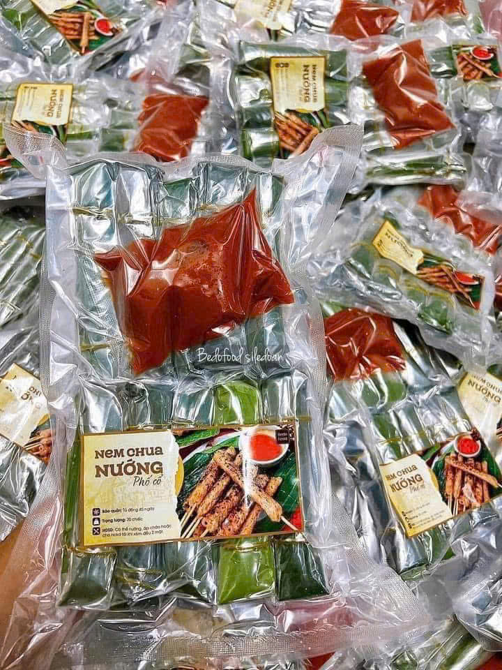 Nem Chua Nướng Ấu Triệu Hà Nội