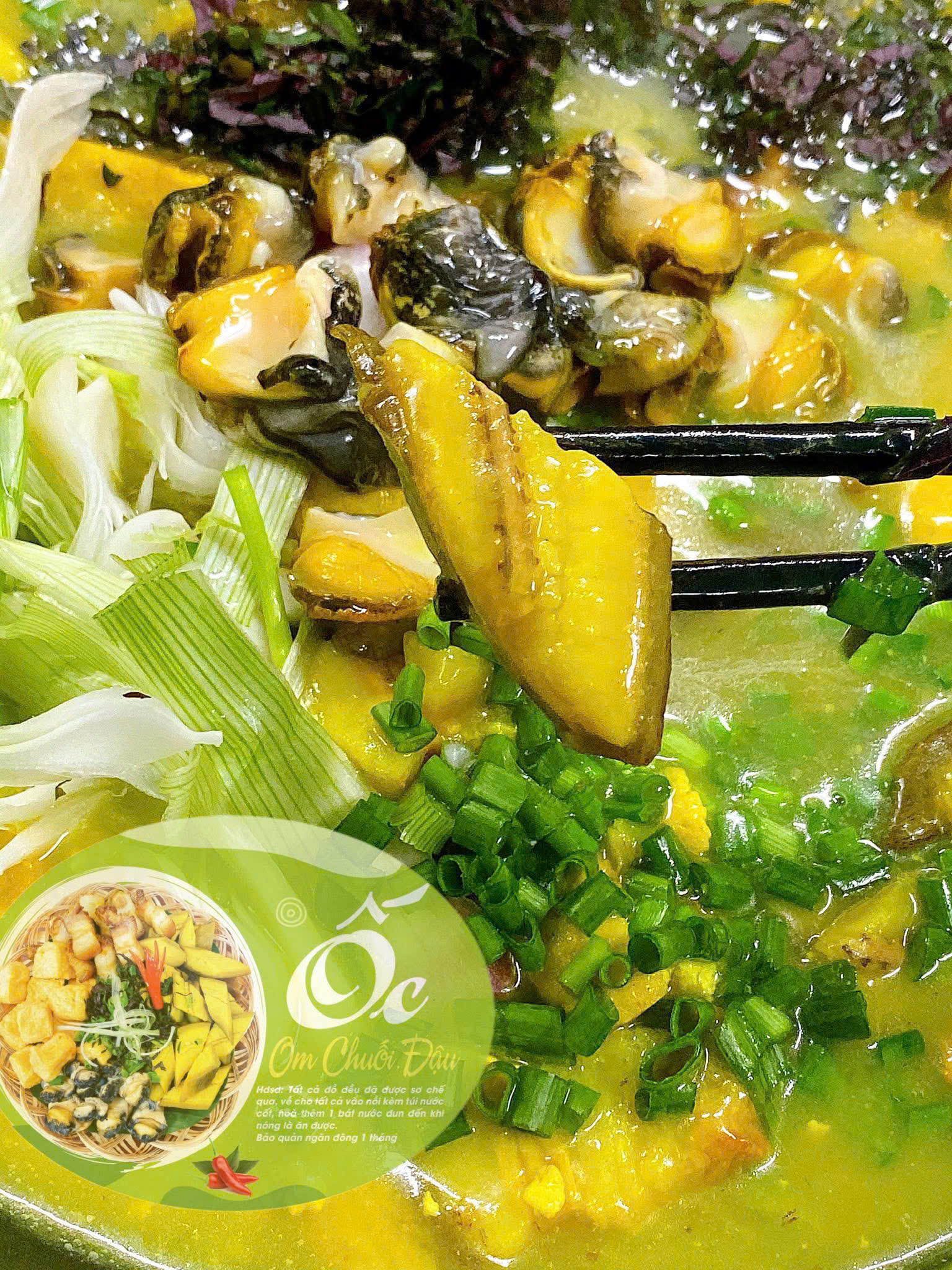 SET Ốc Om Chuối Đậu Hà Thành