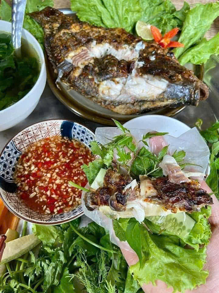 Cá Suối Nướng Tây Bắc