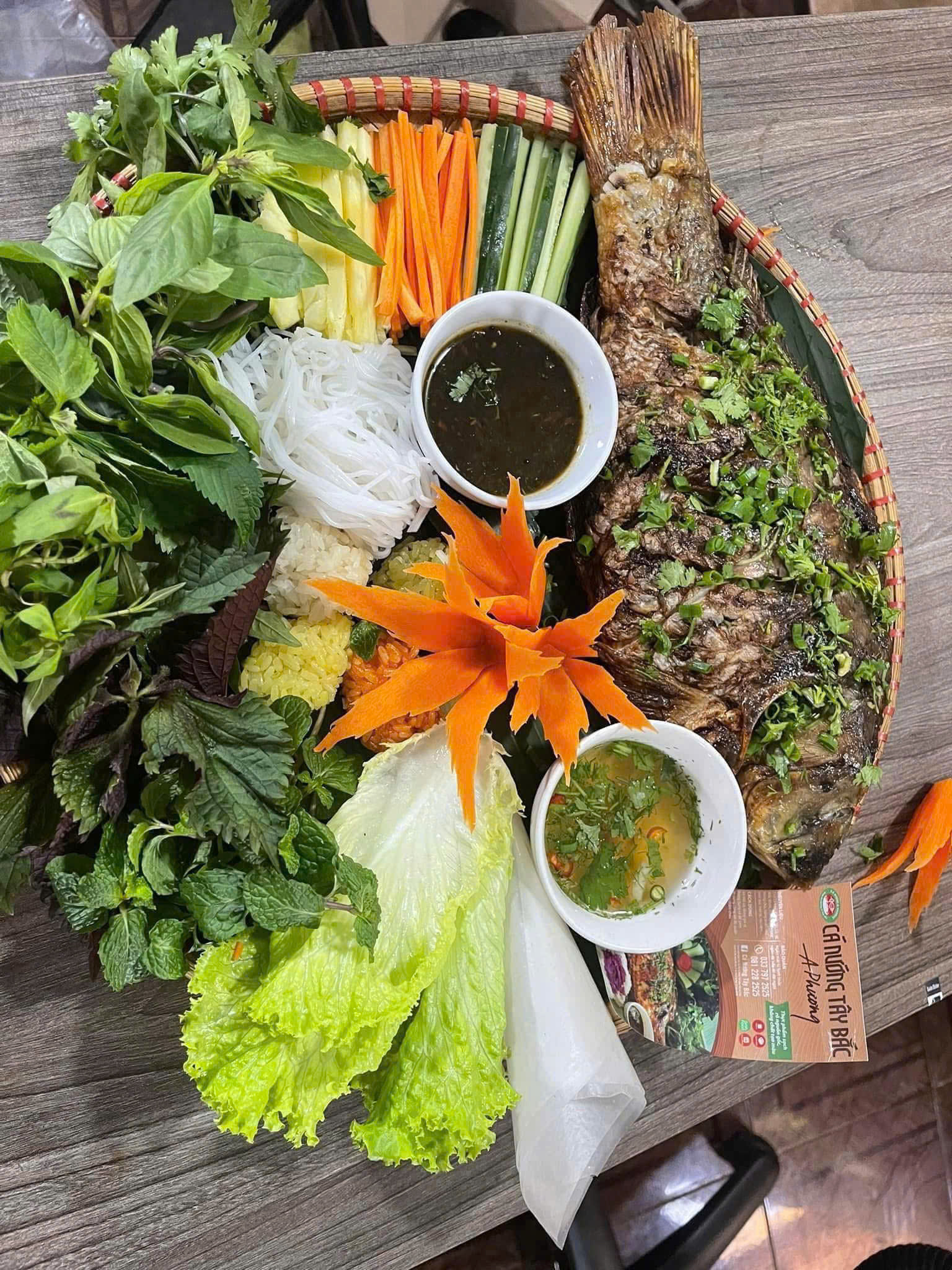 Cá Suối Nướng Tây Bắc