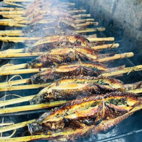 Cá Suối Nướng Tây Bắc